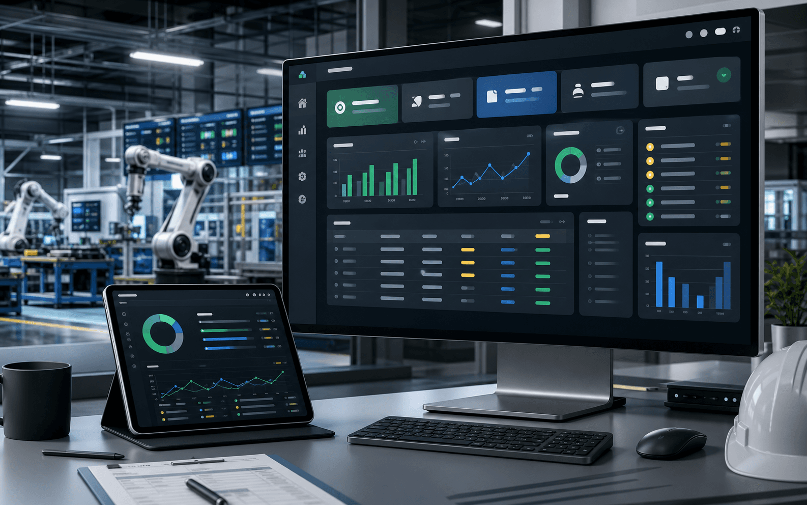 FactoryOne 제조 ERP 운영 대시보드